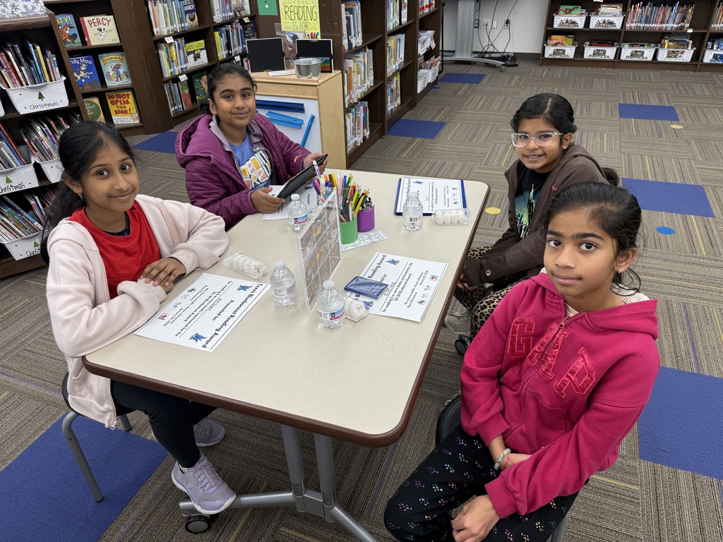 Bluebonnet Reading Challenge Winners