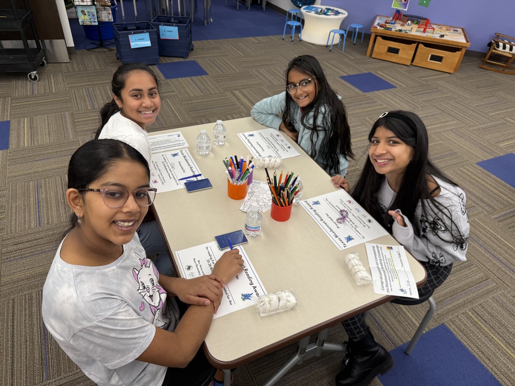 Bluebonnet Reading Challenge Winners