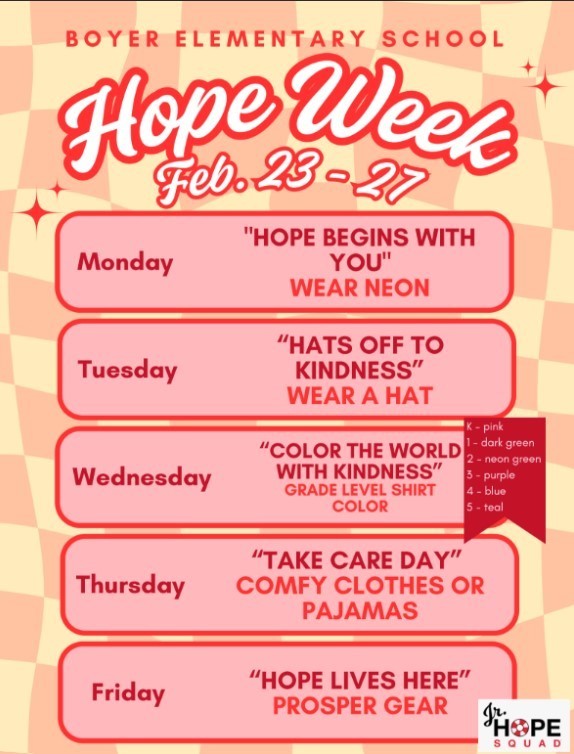 Hope  Week 2026