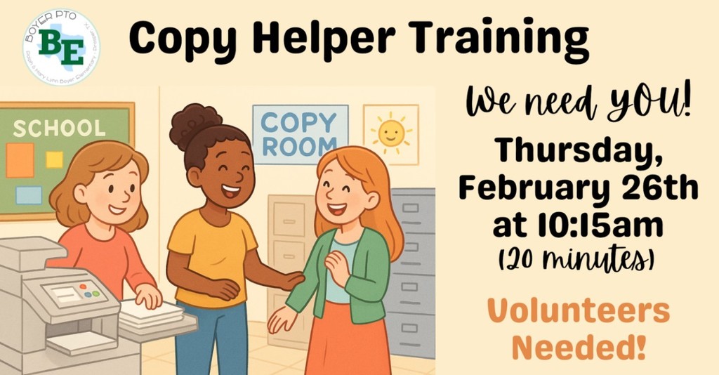 Copy Helper Training