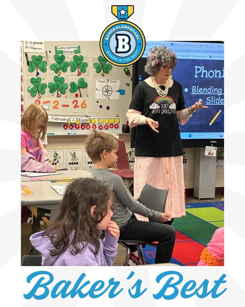 Baker Elementary Guest Teachers
