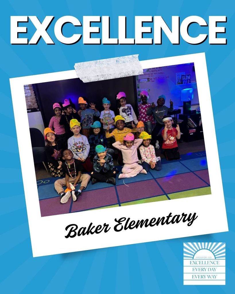 Baker Elementary Kindergarten 100 Days of School