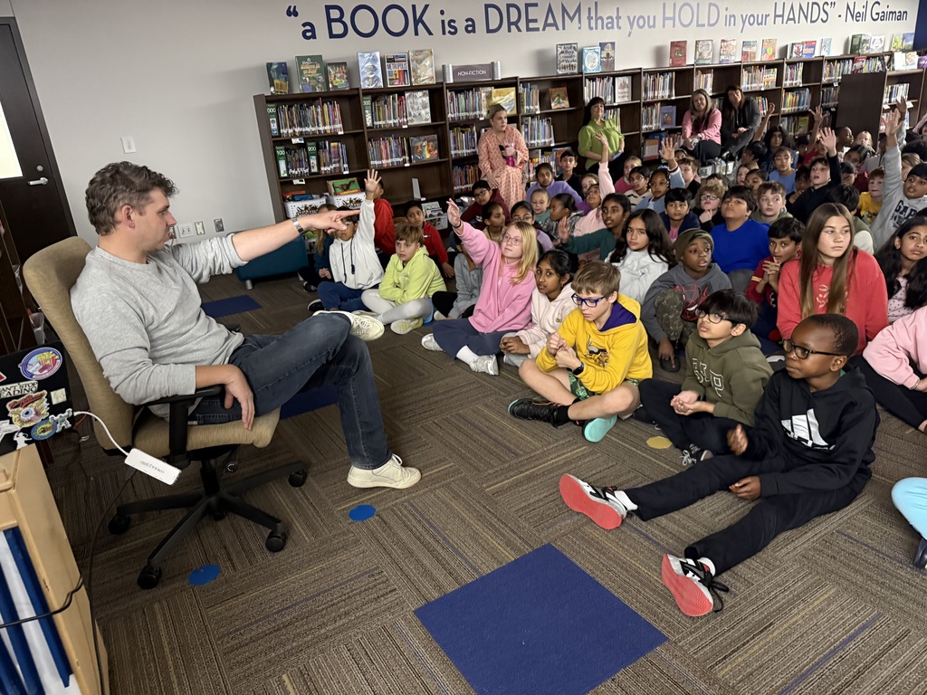 Author Max Brailler Visits Boyer Elementary
