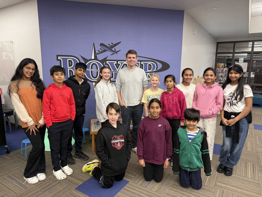 Author Max Brailler Visits Boyer Elementary