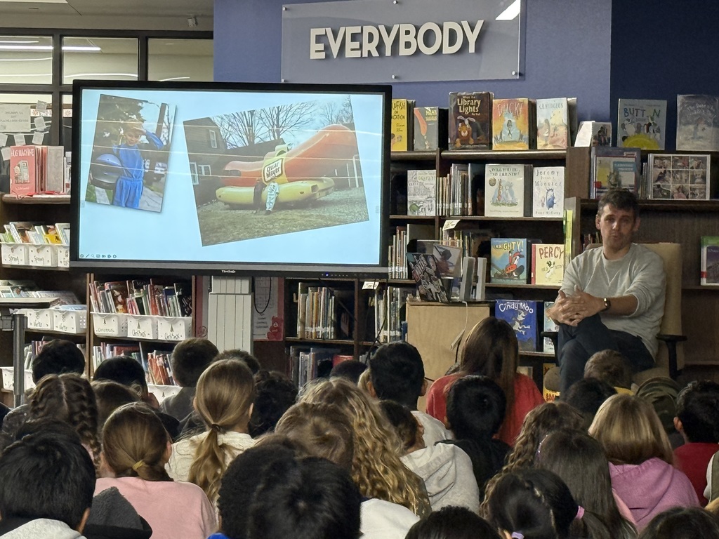 Author Max Brailler Visits Boyer Elementary