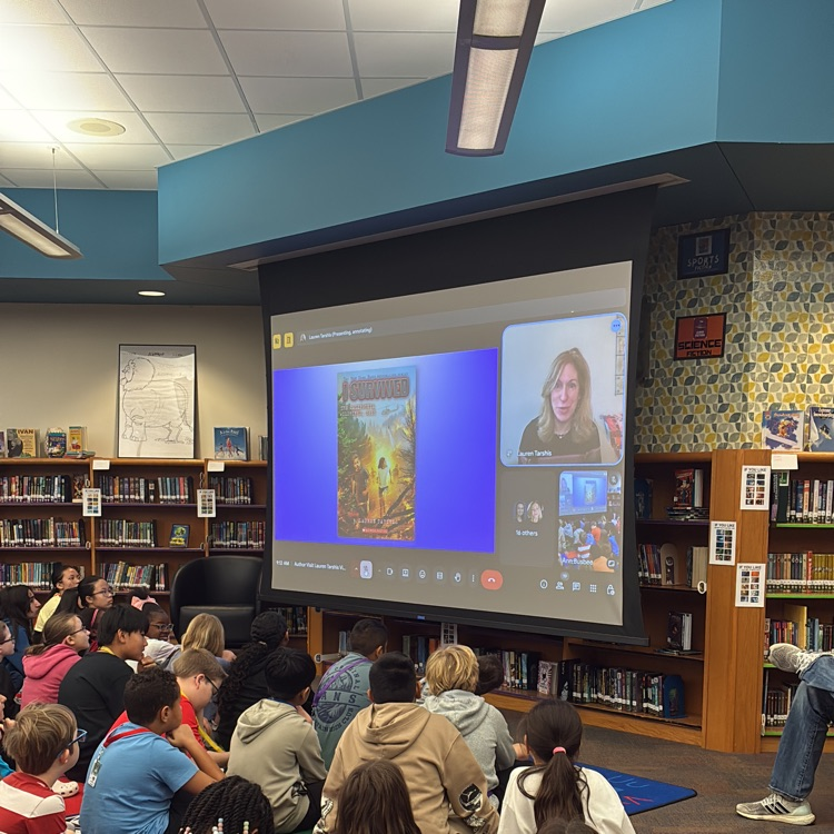 Baker Elementary Author Visit Lauren Tarshis