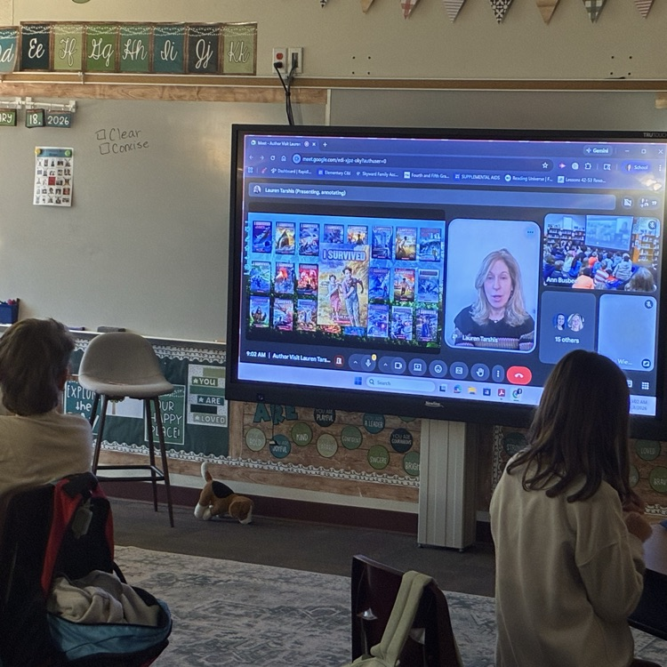 Baker Elementary Author Visit Lauren Tarshis