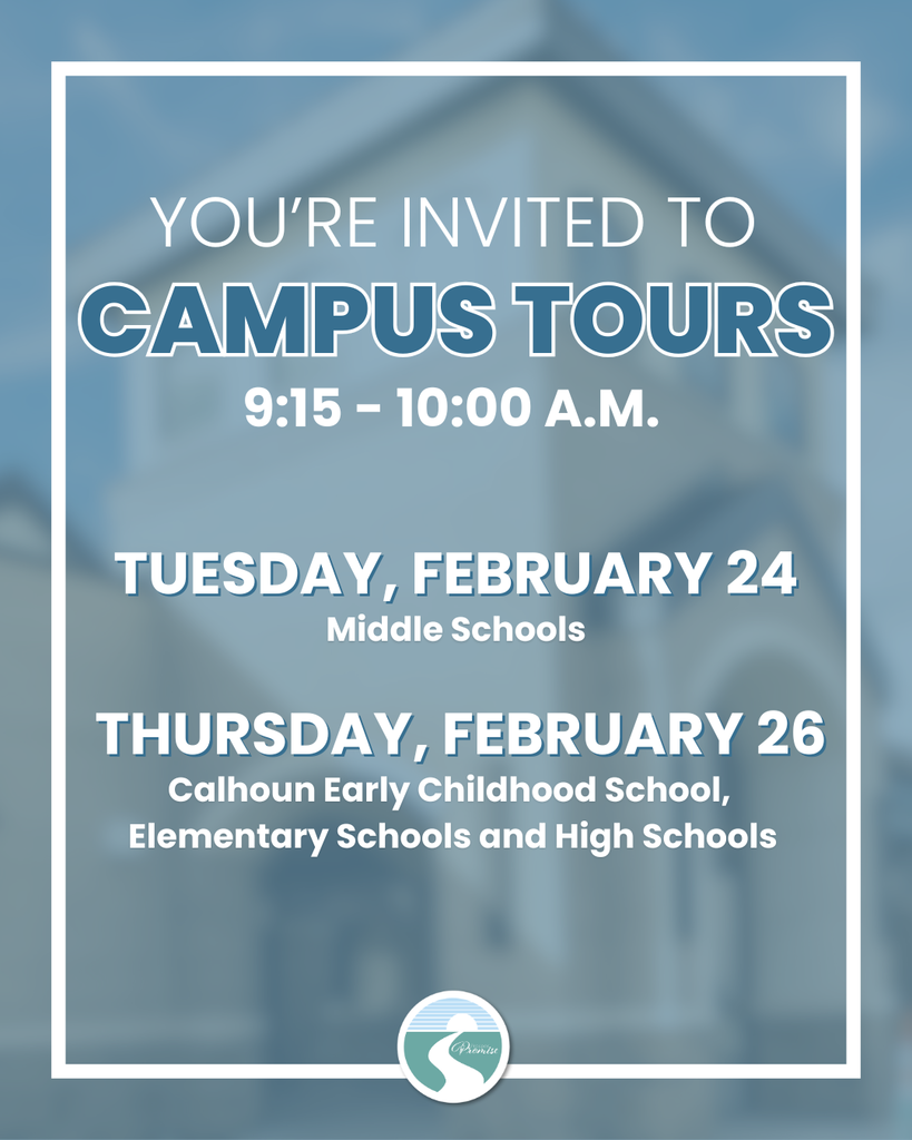 Campus Tours Feb. 24 & 26