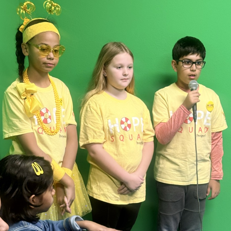 Day 3 of Hope Week “Yellow Out”