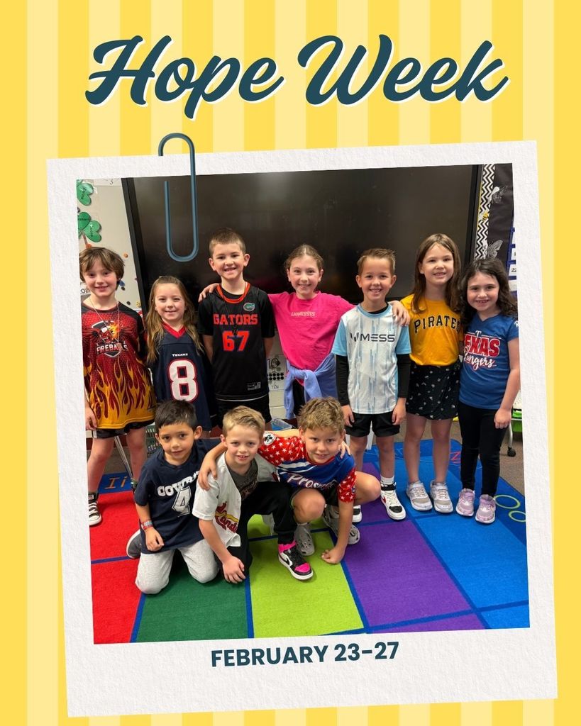 Baker Elementary Hope Week