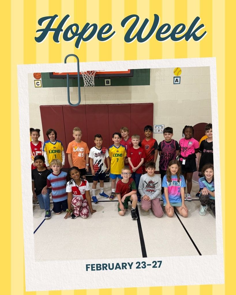 Baker Elementary Hope Week