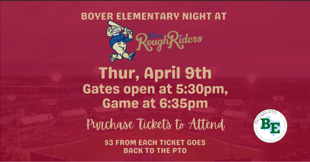 Mark your calendars for Rough Riders Night