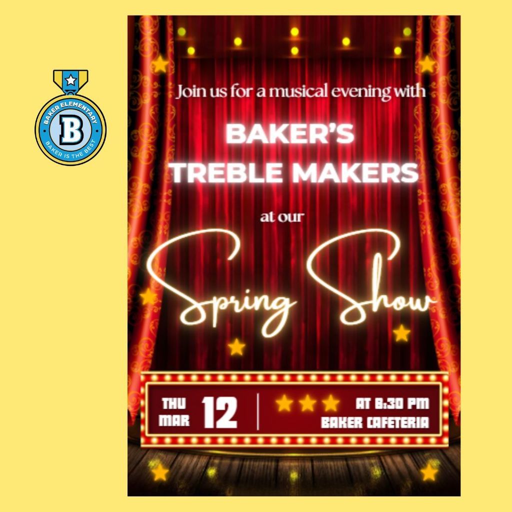 Baker Treble Makers Spring Show