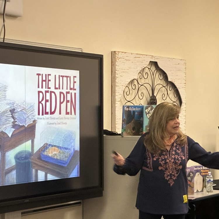 Baker Author Visit with Susan Stevens Crummel