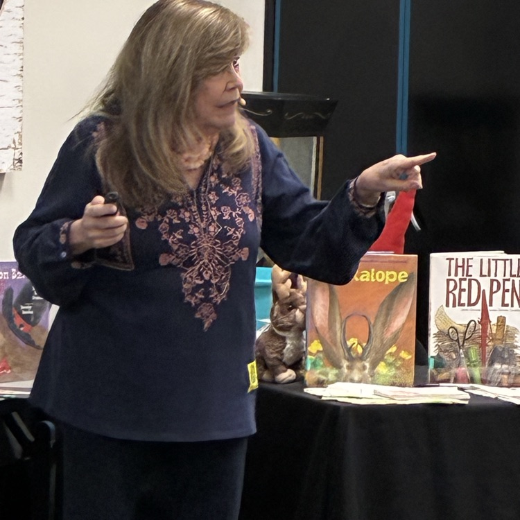 Baker Author Visit with Susan Stevens Crummel