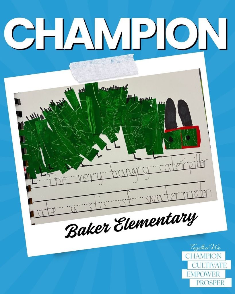 Baker Elementary Eric Carle Author Study