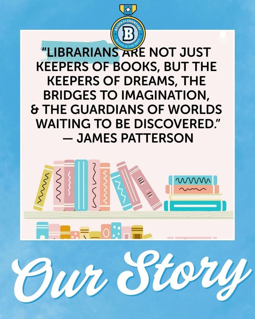 Baker Elementary School Library Month