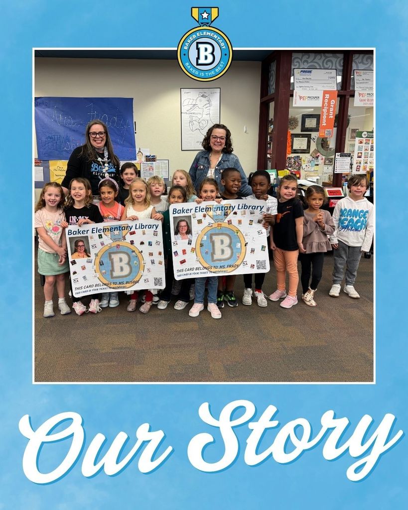 Baker Elementary School Library Month