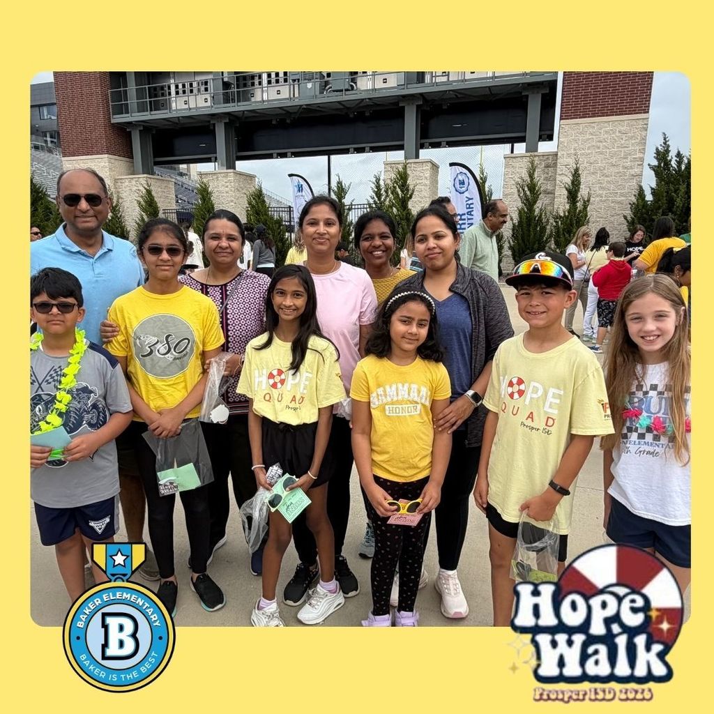 Prosper ISD Hope Walk 2026