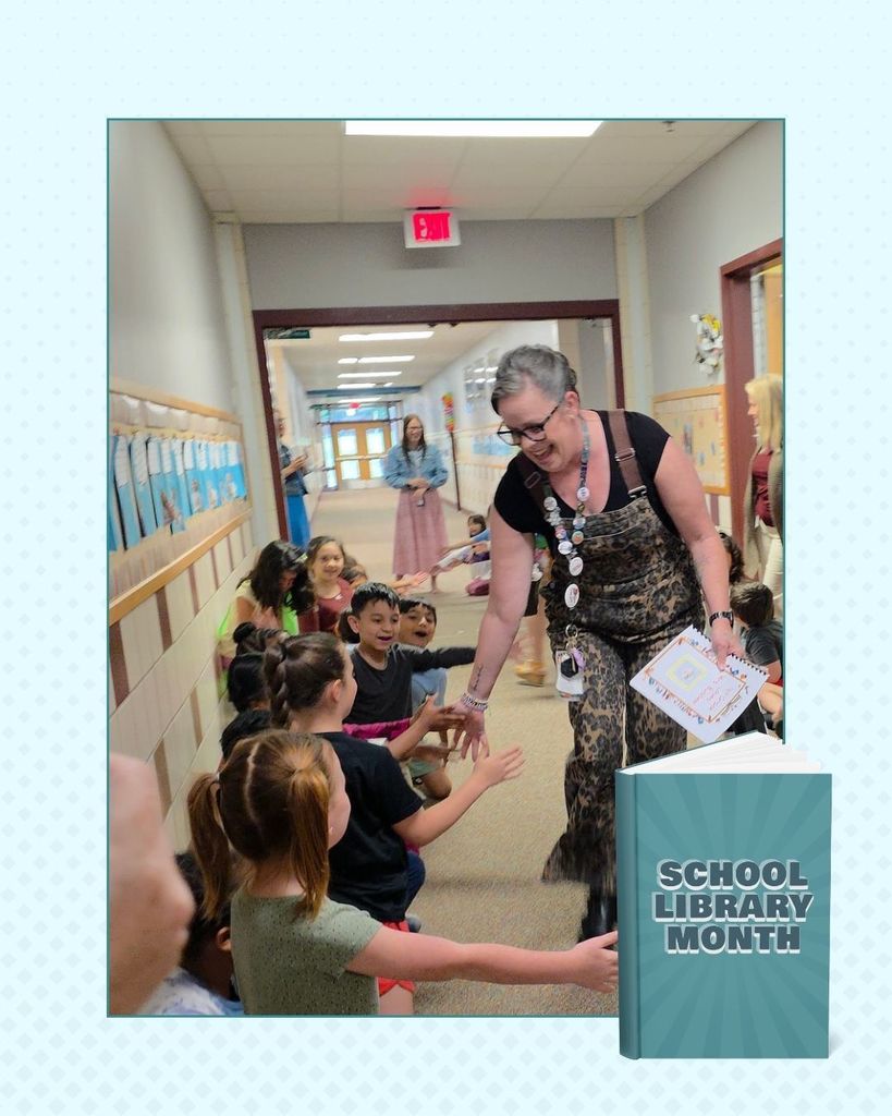 Baker Elementary National School Library Month 2026