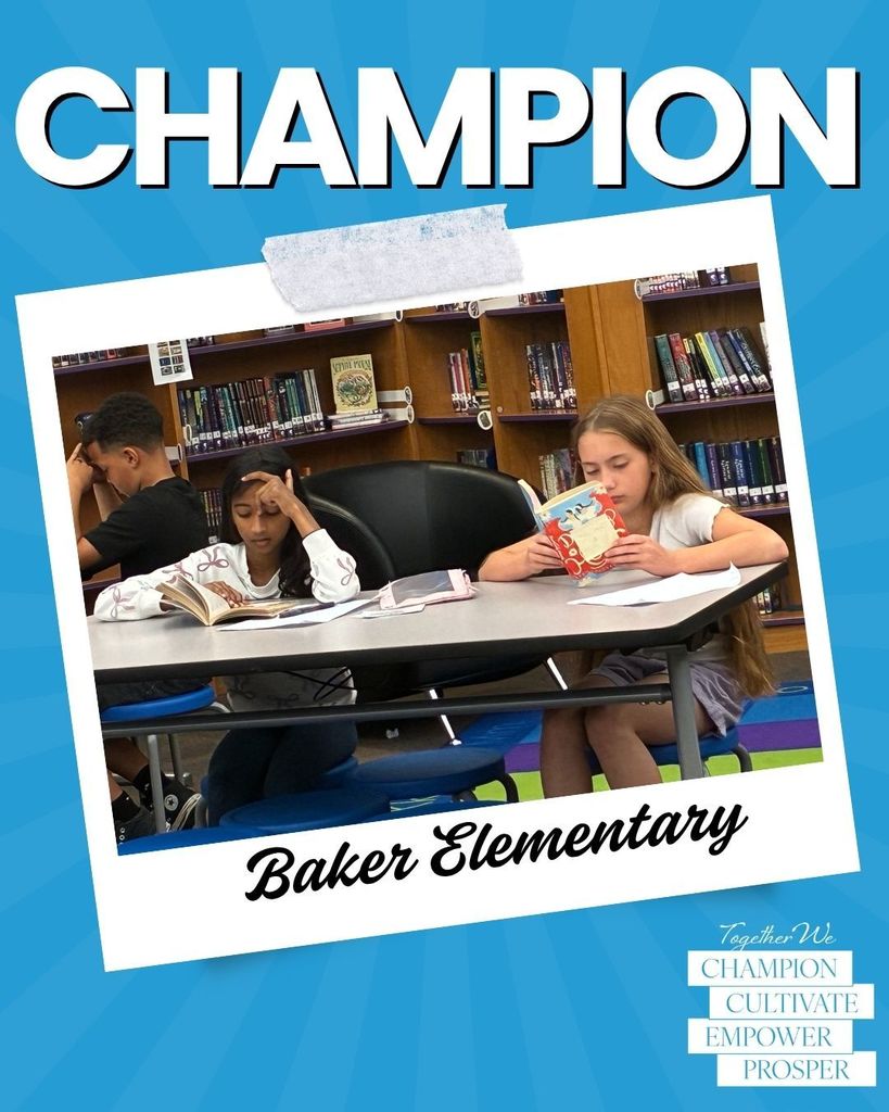 Baker Elementary 4th Grade Book Clubs