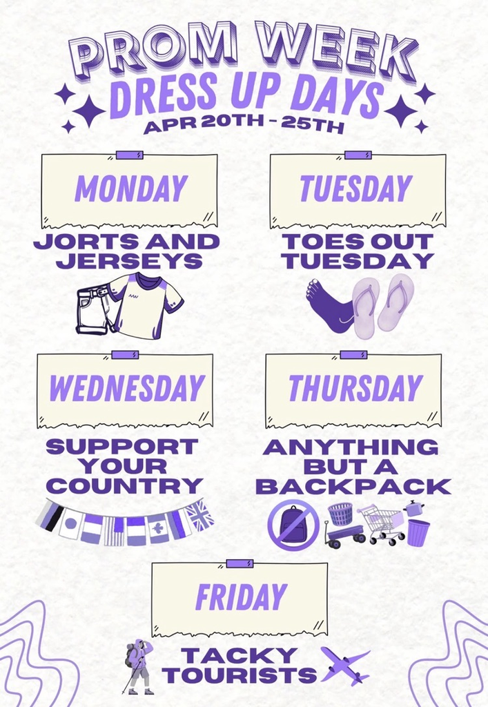 Prom Week Dress-Up Days!