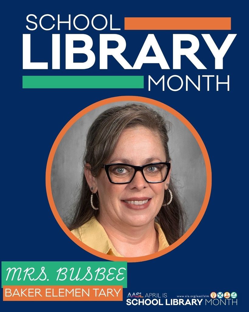 Baker Elementary School Library Month
