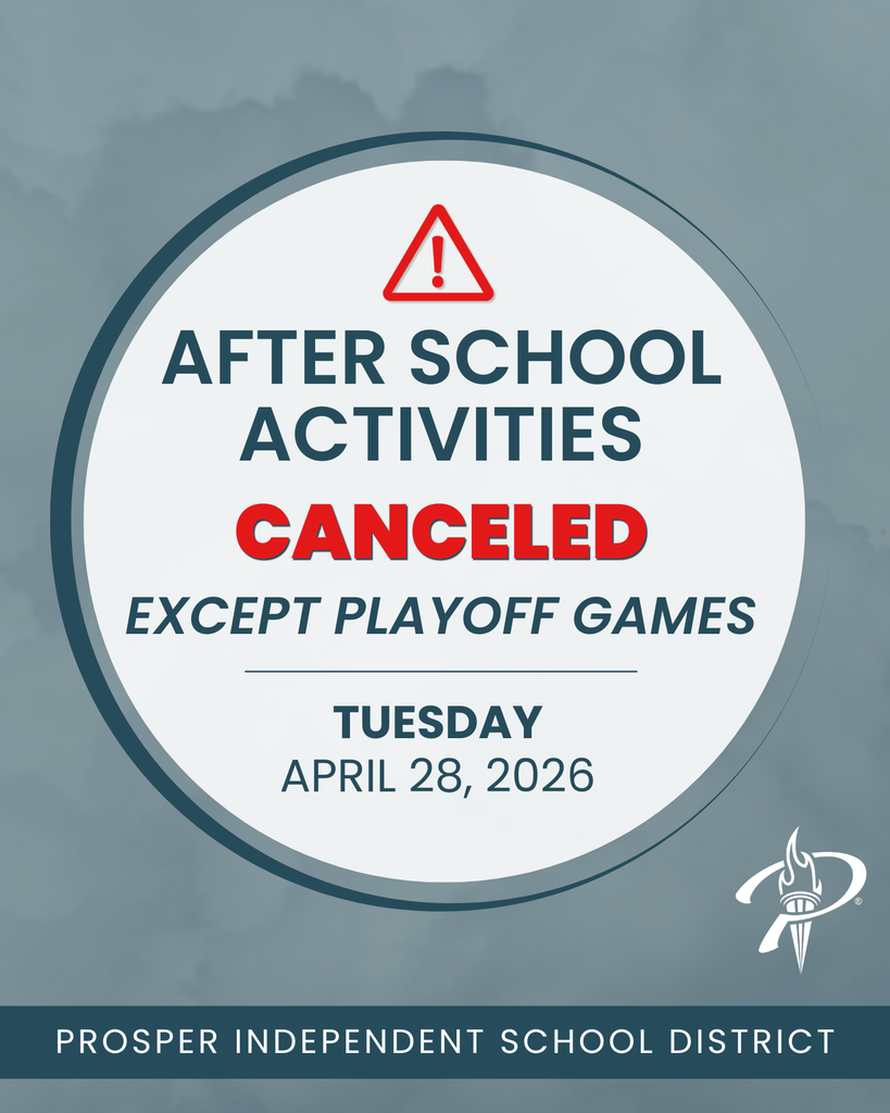 After School Activities Canceled