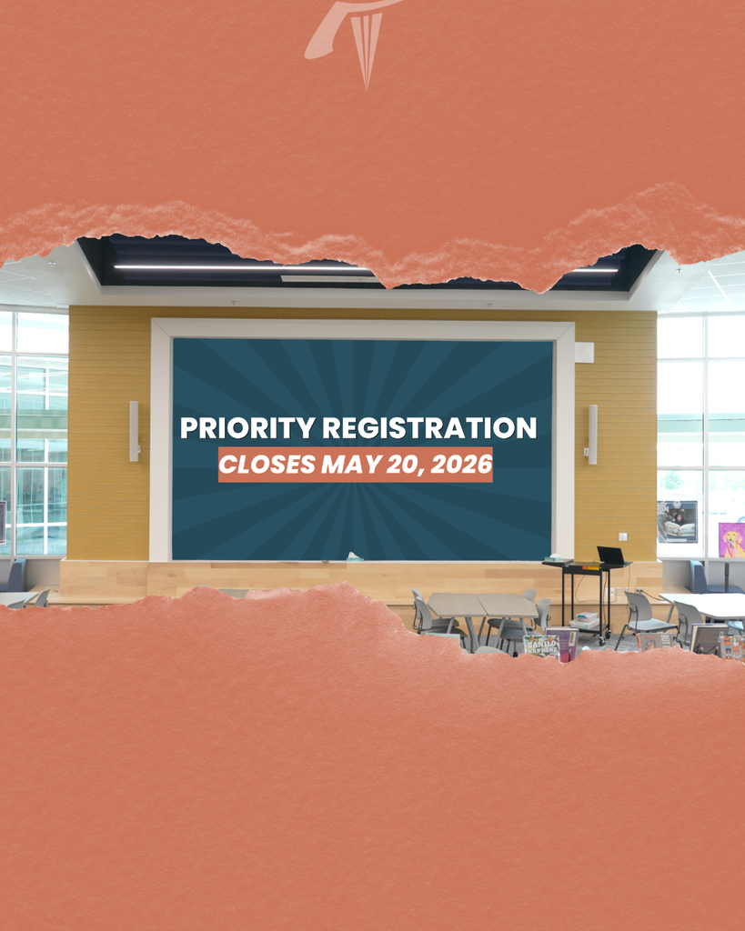 Priority Registration Closes May 20