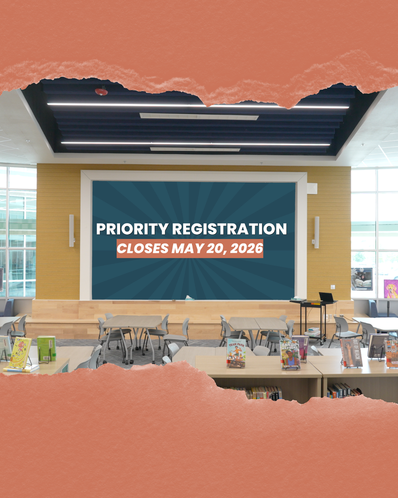 Priority Registration Closes May 20