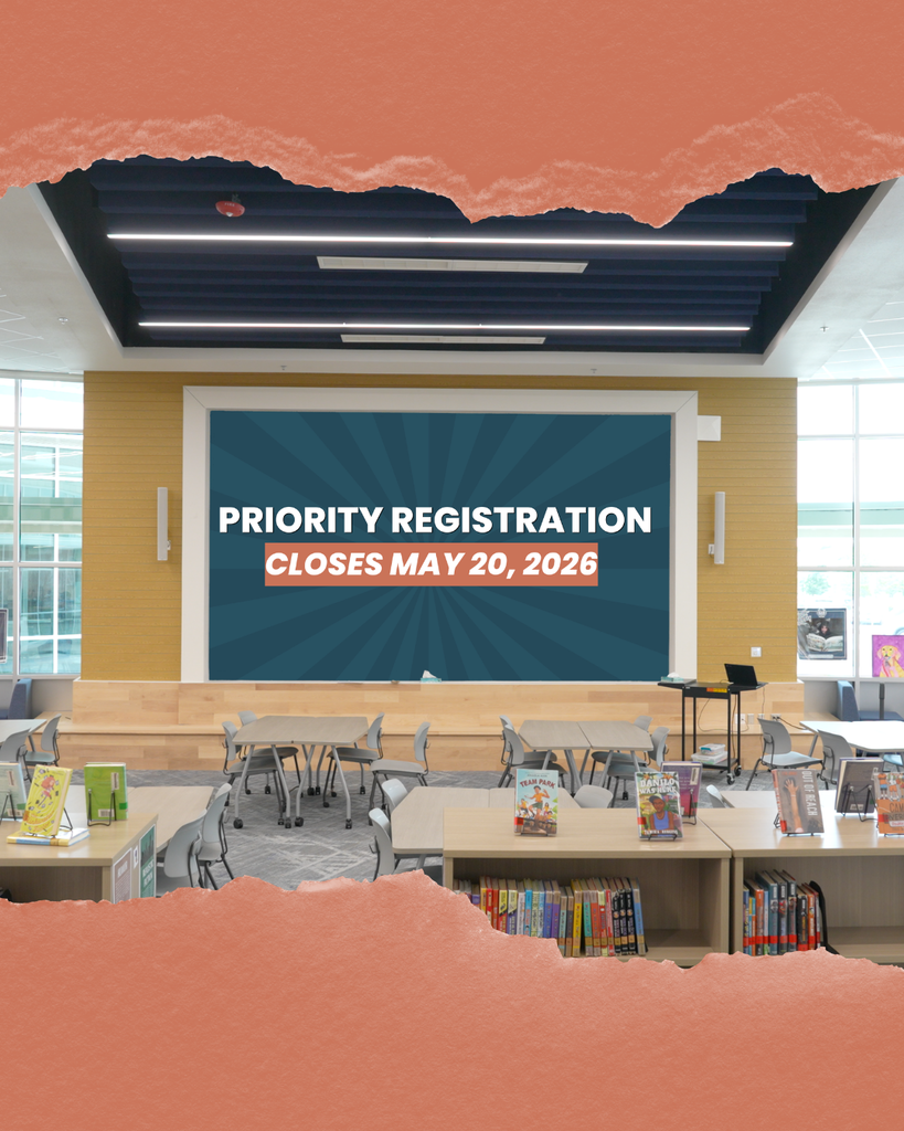 Priority Registration Closes May 20