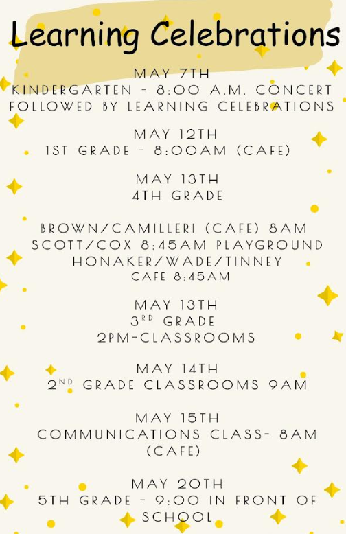 Learning Celebrations