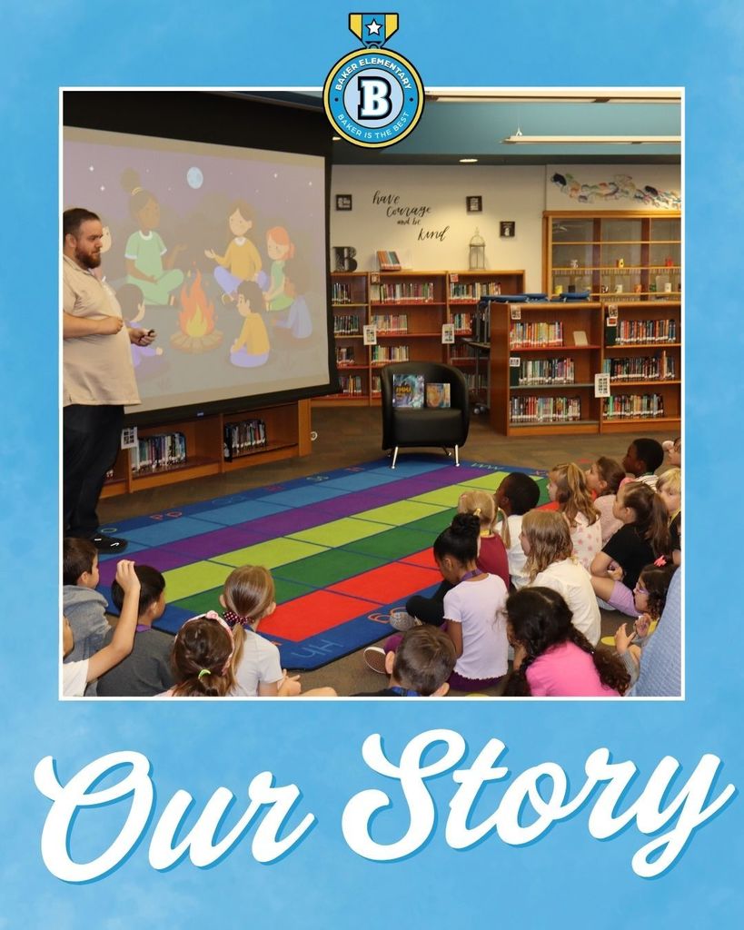 Baker Elementary Author Visit Daniel Blough