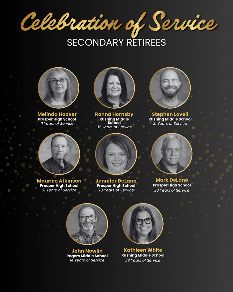 2026 Retirees and Years of Service Pins