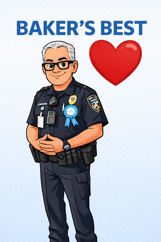 National Police Week Officer Edwards Baker Elementary
