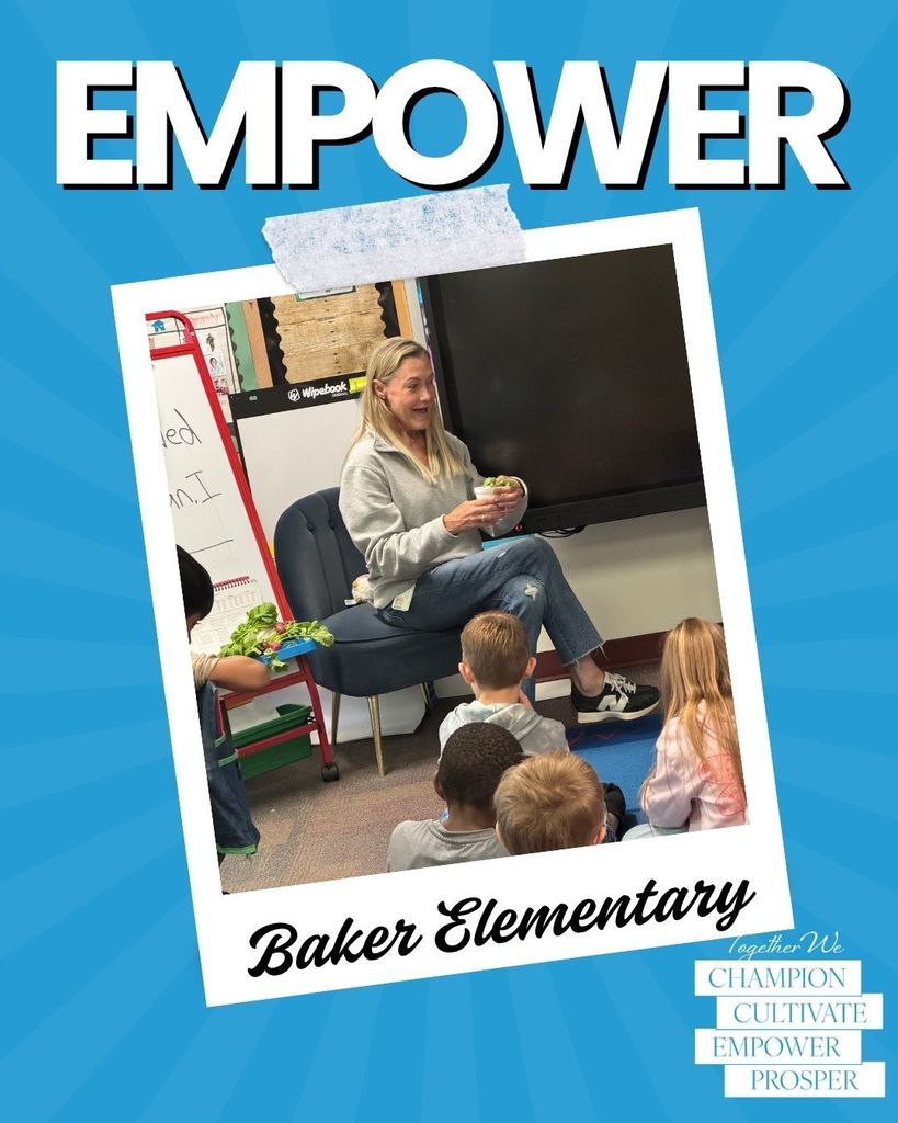 Baker Elementary Kindergarten Gardeners