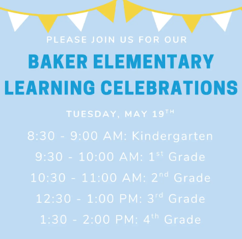 Baker Elementary K-4 Learning Celebrations