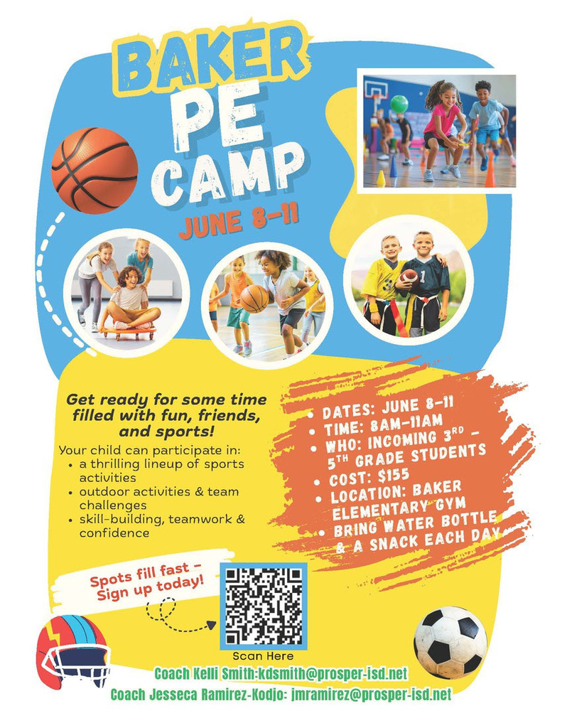 Baker Elementary PE Camp