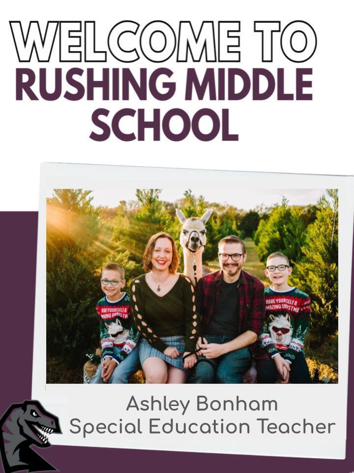 Ms. Bonham - 6th grade ELAR and Special Education