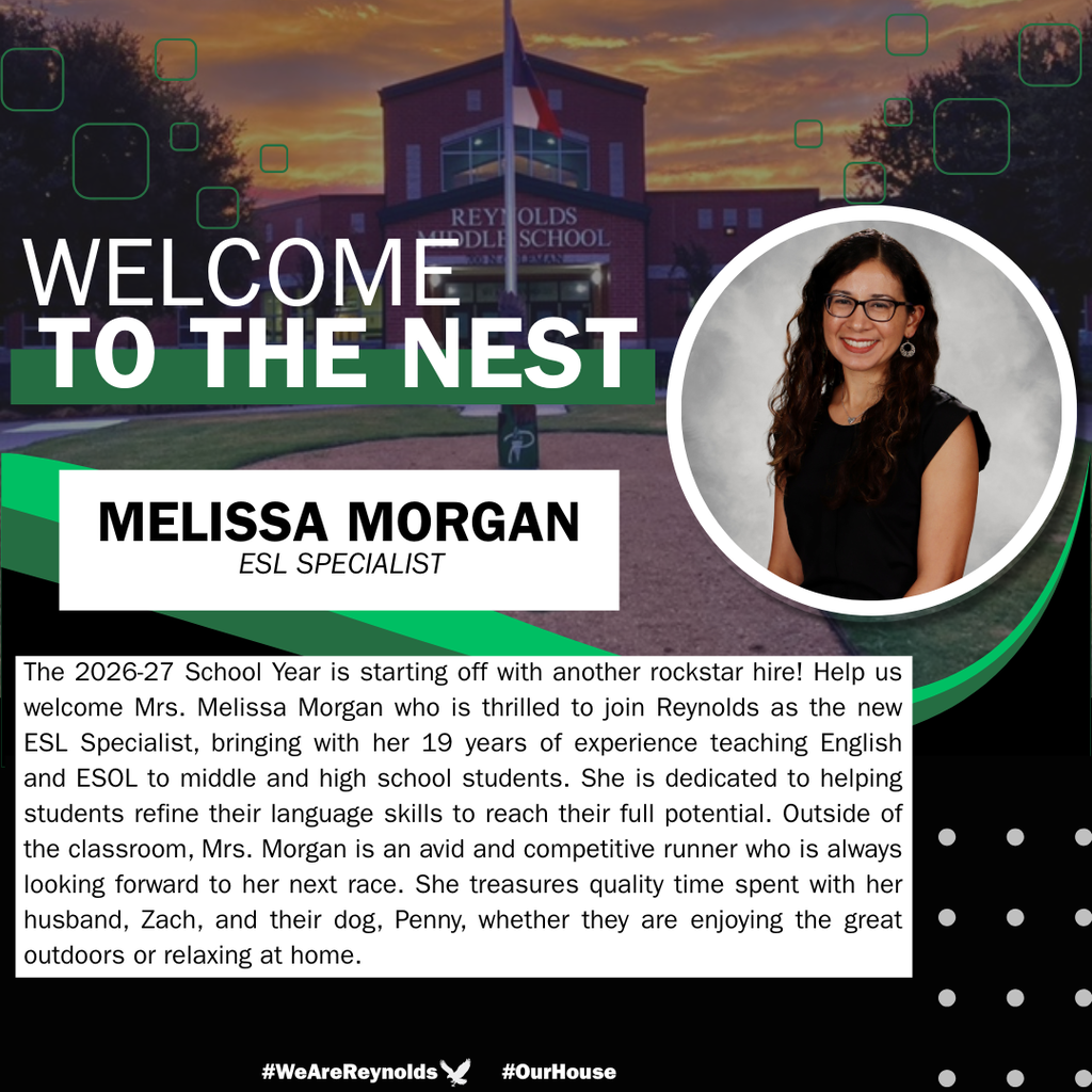 Melissa Morgan new hire post