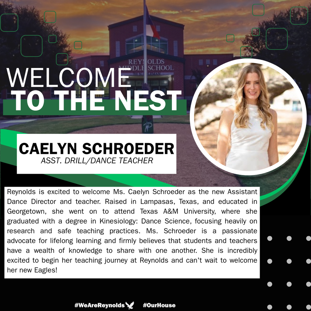 Caelyn Schroeder new hire post
