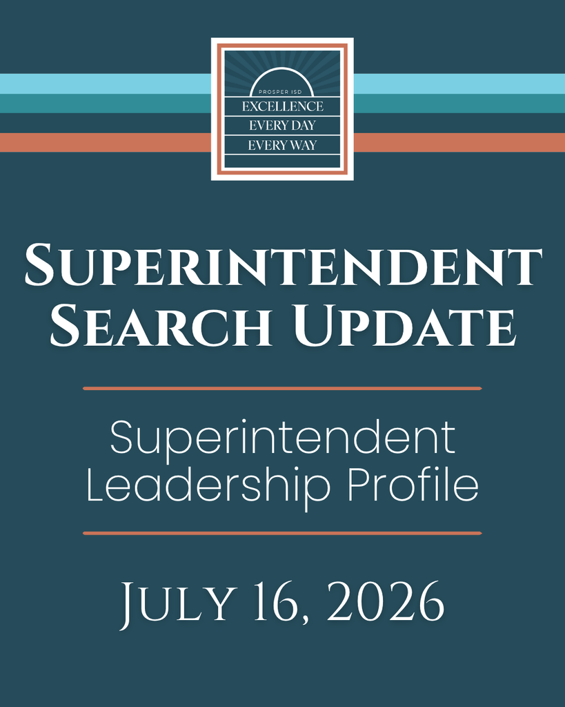 Superintendent Search Update