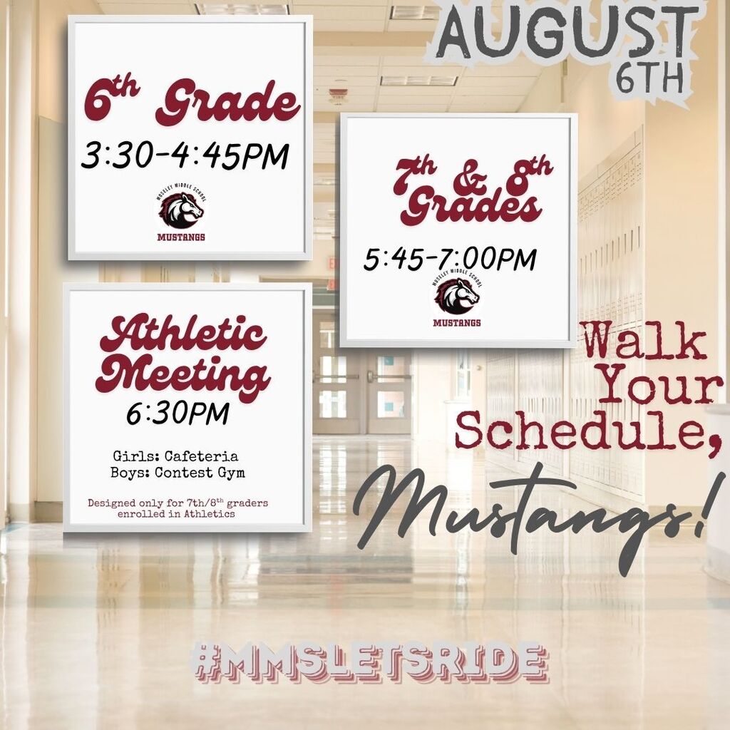 walk schedule