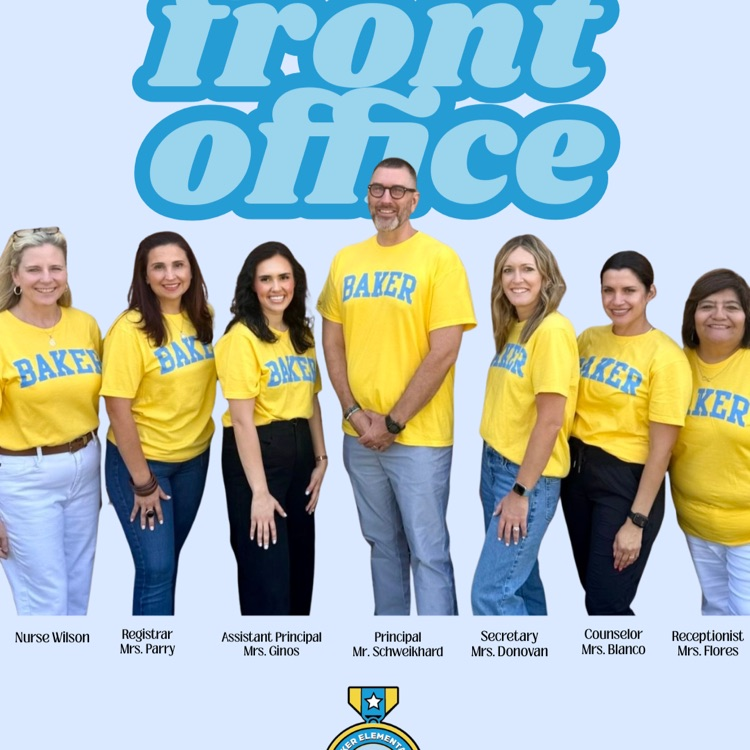 Baker Elementary Front Office Team