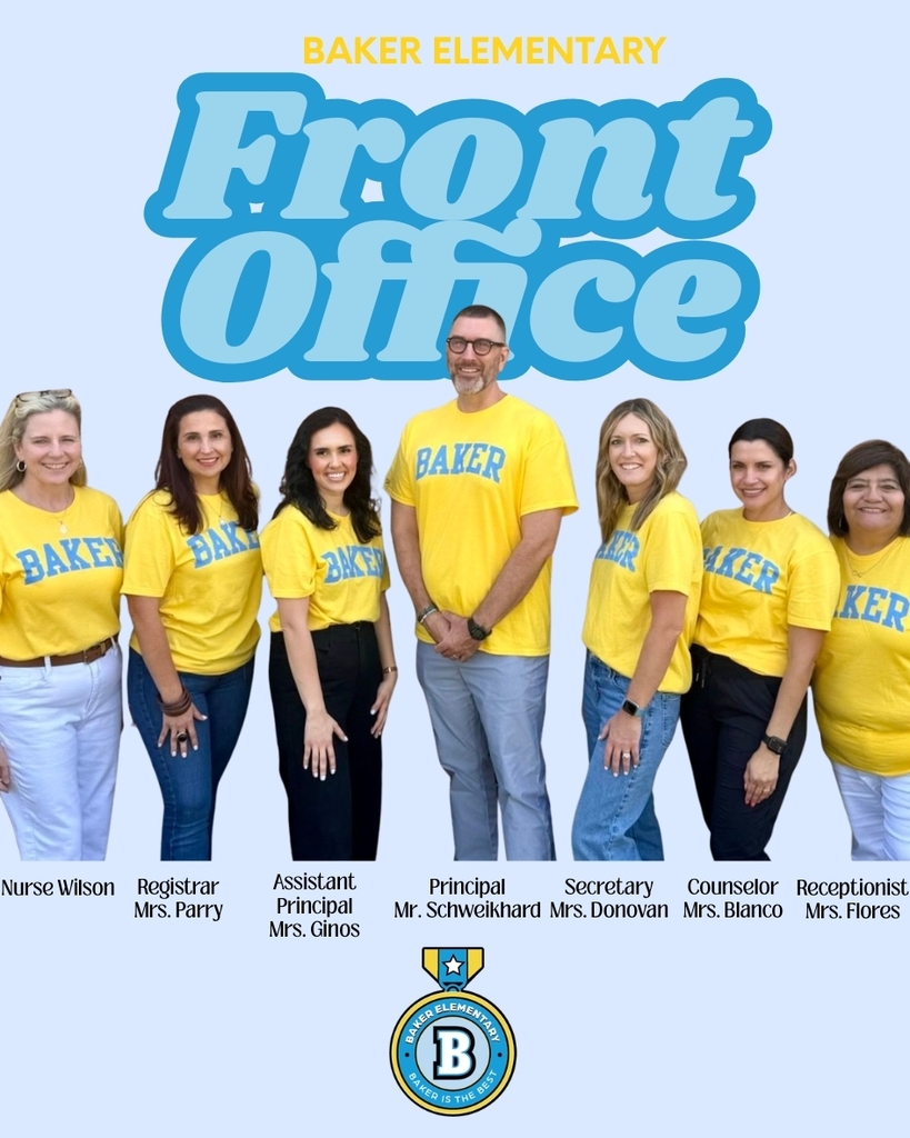 Baker Elementary Front Office Team
