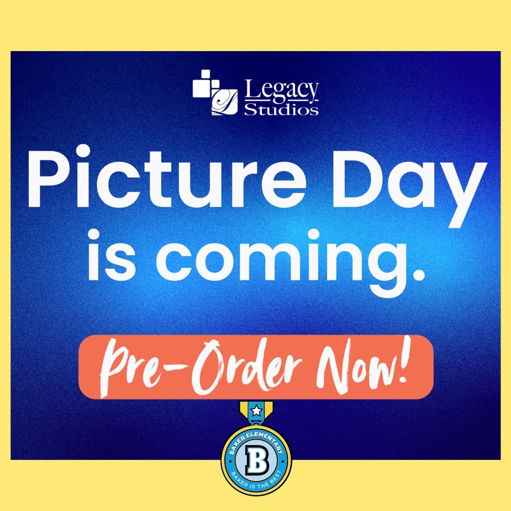 Baker Elementary Legacy Studios Picture Day Preorder