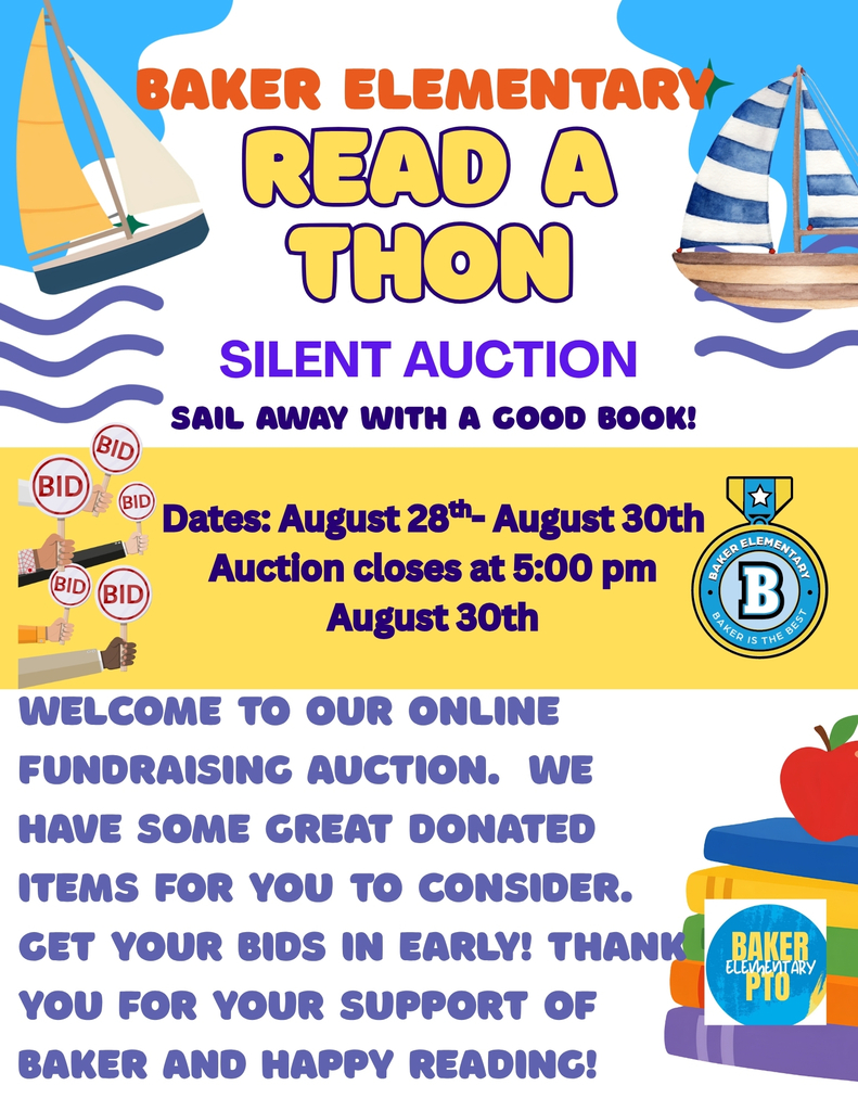 Baker Elementary PTO Silent Auction Fundraiser