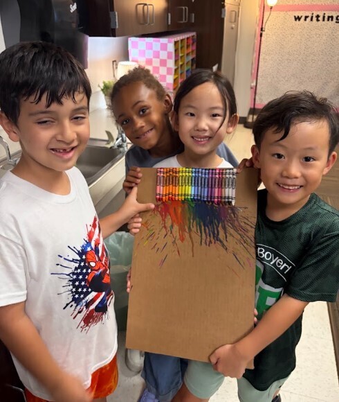 First grade Science Experiment