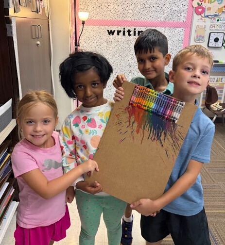 First grade Science Experiment