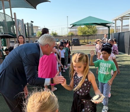 First grade mayor visit